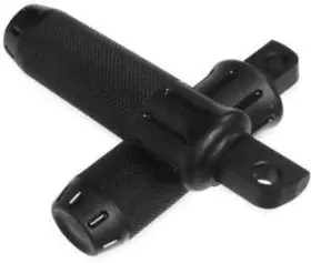 354133 Bikers Choice Shot-peen Footpegs - Black Motorcycle Street Bike Watercraft Pwc
