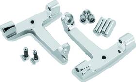 488720 Bikers Choice 93-up Flh Flt Chrome Passenger Floorboard Bracket With Hardware
