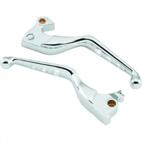 490874 Bikers Choice 14-up Xl Chrome O Series Holed Lever Set