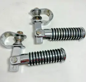 66403s4 Bikers Choice Clamp-on O-ring Pegs For Harley Davidson
