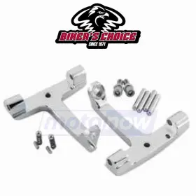 1aqp Bikers Choice Mn/1aqp Passenger Floorboard T-brackets For 1996-2006 Harley Davidson Vf