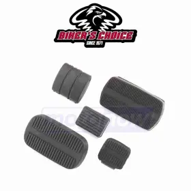 Bikers Choice Mn/f74s Brake Pedal Rubber Pad For 1937-1950 Harley Davidson E - Body Zd