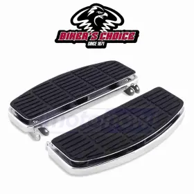 Bikers Choice Mn/f88n Show Chrome Highway Boards For 1966-1969 Harley Davidson Flfb Ny