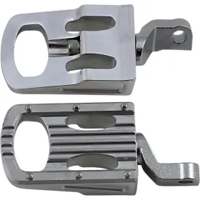 7005-303-02 Biltwell Inc. Punisher Passenger Footpegs - Polished Regular