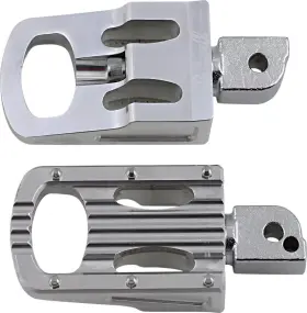 7005-303-04 Biltwell Inc. Punisher Footpegs Polished Passenger