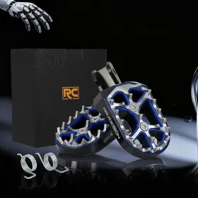 Rc1114021127 Biugercn Stainless Steel And Aluminum Dirt Bike Foot Pegs For Crf Sur Ron Talaria Models