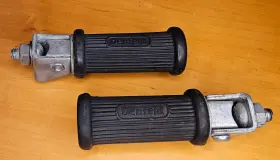 46711234661 Bmw 1971 R75/5 Airhead Factory Original Denfeld Passenger Footpeg L And R