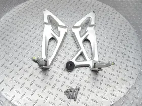 7660169 Bmw 2005 04-08 K1200s K1200 Oem Rear Passenger Foot Pegs Brackets