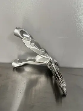 856671502-2 Bmw 20-23 S1000rr Left Rearset Foot Peg Bracket 856671502-2 Bmw 20-23 S1000rr Left Rearset Foot Peg Bracket
