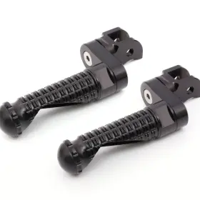 Bo-fg8925mmbkmprobk3001g002 Bobmoto Black Mpro Front Foot Pegs 25mm Riser For Triumph Trident 660 21-23 22