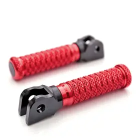 Bo-fpfg16bkpole2001d070 Bobmoto Cnc Pole Front Rider Footpegs For Ducati Sport 1000 /s/bp All Year