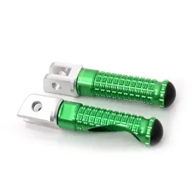 Bo-fpfg40simprogr3001g009 Bobmoto Green Mpro Rider Front Foot Pegs Pedal For Kawasaki Ninja H2 Sx 18-24 23 22 21