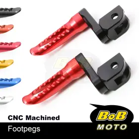 Clcrfpfg10440mmbkp03xxxcc001 Bobmoto Bob Front Footpegs 40mm Lower For Honda Goldwing 1800 Gl1800 F6b Valkyrie Models