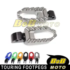 Clcrfpfg25bkp04xxxcc002 Bobmoto Buzz Rider Foot Pegs Wide For Ducati Monster 1200 /s 14-20 19 18 17 16 15