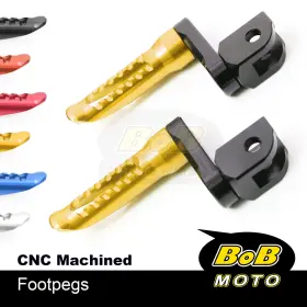 Clcrfpfg6640mmbkp03xxxcc001 Bobmoto Bob Front Footpegs 40mm Lower For Suzuki Dl250 V-strom Boulevard M50 M90 M109r