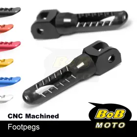 Clcrfpfg86bkp03xxxcc001 Bobmoto Cnc Bob Front Footpegs Pedal For Triumph Tiger 800 Street Scrambler 2017 2018