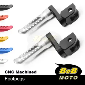 Clcrfpfg9140mmbkp03xxxcc001 Bobmoto Bob Front Footpegs 40mm Lower For Yamaha Mt-01 Mt-03 Tdf 900 Xj6 Xjr 1200 1300