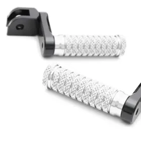 Mc1fpfg15dm40bkpolesipnw23063 Bobmoto Pole Front 40mm Lowering Foot Pegs Silver For Ducati Monster 797 17 18 Mc1fpfg15dm40bkpolesipnw23063 Bobmoto Pole Front 40mm Lowering Foot Pegs Silver For Ducati Monster 797 17 18