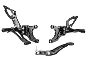 Y011 Bonamici Yamaha Yzf R1 Adjustable Position Rearsets Rear Sets Footrests Pegs