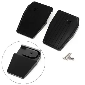 Fp-284-blk Bruce&shark Front Foot Pegs Rest Pedal Pad Footpegs For Honda Rebel Cmx300 Cmx500 2017-20 S Inch