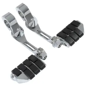 Bsap000006018 Motorcycle Long Foot Highway Pegs For Harley Road King Street Glide 1-1/4 Inch Bars Bsap000006018 Motorcycle Long Foot Highway Pegs For Harley Road King Street Glide 1-1/4 Inch Bars