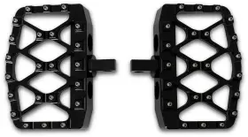 B13-1018b Burly Brand Mx Evolution Mini Floorboards Xl Dyna Touring Passenger