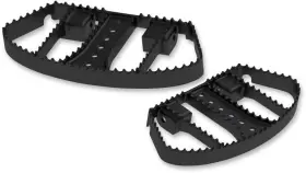 B13-1051b Burly Brand Mx Style Passenger Floorboard