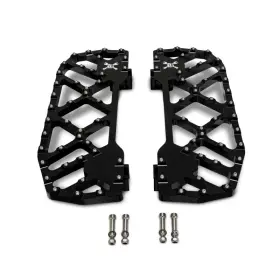 B13-1053b Burly Brand Fits H-d Mx- Evolution Floorboards - Black
