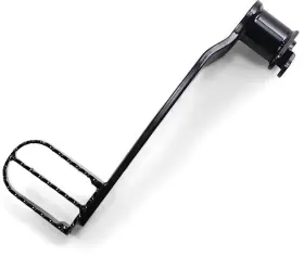 B13-1102b Burly Brand Mx-style Brake Pedal Black #b13-1102b Harley Davidson