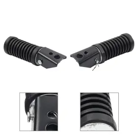 Cbdtimes 550746261024 Motorcycle Pit Dirt Bike Folding Foot Pegs Rear Set Pedals Passenger Footrest Mu
