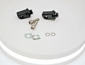 60021 Ciro Peg Adapter Passenger Black For Indian -
