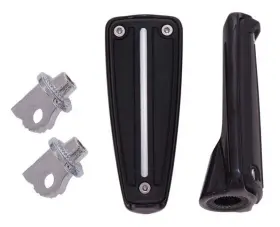 61022-fba Ciro Foot Peg Rail Design With Male-mount Black