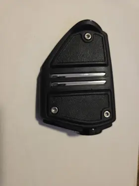 61420 Ciro Goldsteike Brake Pedal Cover Black For Harley Davidson Motorcycles