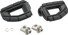 61620 Ciro Black Chicane Footrests