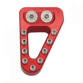 1017-0041 Clean Speed Extended Brake Pedal Pad Red