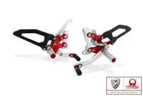 Pe444b Cnc Racing Ducati Streetfighter V2 Adjustable Rearsets Footrests Pegs