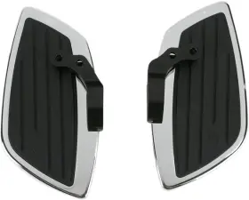 06-4137 Cobra Driver Floorboards Swept Chrome Fits Honda Vtx1300c 2004-2009