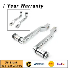 Comebuybestusa 310003664711 2x Heel/toe Shift Lever With Shifter Peg For Harley Touring Street Glide Road King