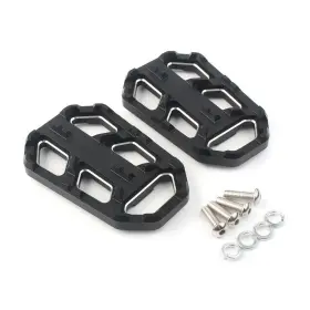 Comebuybestusa 421114762170 Foot Pegs Footrests Wide Brake Pedals Left And Right Fit Honda Cb500x 15-22 Black