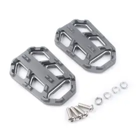 Comebuybestusa 550718290199 Foot Pegs Footrests Wide Brake Pedals Pair Titanium Fit Honda Cb500x 2015-2022