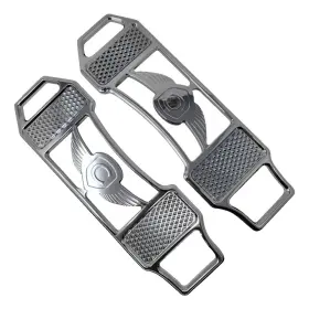 C3034-c Covingtons Driver Floorboard - Diamondback Chrome