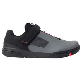 Sts07030a-8.5 Crankbrothers Stamp Speedlace Shoes - Gray/red Us 8.5