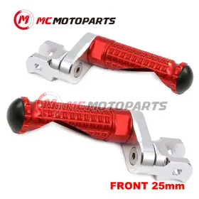 Cl3fafpfg1625mmsimprordcc005 Createmotor For Ducati Multistrada 1200/s 10-17 16 15 Mpro 25mm Lowering Red Rider Foot Pegs