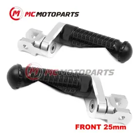 Cl3fafpfg7825mmsimprobkcc001 Createmotor For Triumph Daytona 1000 92-93 Mpro 25mm Lowering Black Rider Foot Pegs