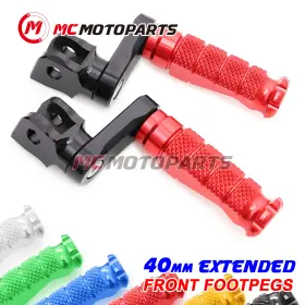Cl3fafpfg7940mmbkmccprdcc003 Createmotor For Triumph Speed Four 02-05 04 03 Mccp 40mm Lowering Red Rider Foot Pegs