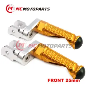 Cl3fafpfg8625mmsimprogdcc003 Createmotor For Triumph Tiger 800 Xr/xrx/xrt 15-18 Mpro 25mm Lowering Gold Rider Foot Pegs
