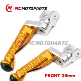Cl3fafpfg9125mmsimprogdcc007 Createmotor For Yamaha Xjr 1300 98-03 02 01 00 99 Mpro 25mm Lowering Gold Rider Foot Pegs