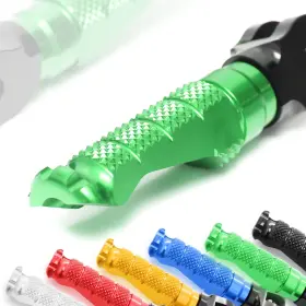 Clcrafg46simprogrcc23208 Createmotor R-fight Green Front Foot Pegs For Kawasaki Ninja 1000 Z1000 17 18 19 Clcrafg46simprogrcc23208 Createmotor R-fight Green Front Foot Pegs For Kawasaki Ninja 1000 Z1000 17 18 19