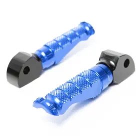 Clcrarr16bkmccpbucc23027 Createmotor R-fight Blue Rear Foot Pegs For Buell X1 Lightning All Year