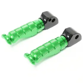 Clcrarr28bkmccpgrcc23087 Createmotor R-fight Green Rear Foot Pegs For Harley Iron 883 09 10 11 12 13 14 15 16 17